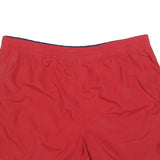 POLO RALPH LAUREN Mens Red Casual Shorts 2XL W38 Polyester Comfortable Fit