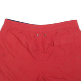 POLO RALPH LAUREN Mens Red Casual Shorts 2XL W38 Polyester Comfortable Fit
