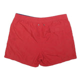 POLO RALPH LAUREN Mens Red Casual Shorts 2XL W38 Polyester Comfortable Fit