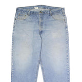 CARHARTT Mens Jeans Blue Relaxed Straight Denim Light W42 L30 Workwear Casual