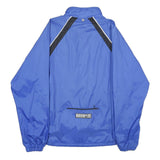 RIFF RAFF Mens Blue & Black Nylon Zip Jacket M Casual Lightweight Sportswear