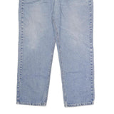 CARHARTT Mens Classic Blue Denim Jeans W42 L32 Zip Closure Straight Leg