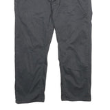 LEVI'S Mens Cotton Blend Grey Regular Fit Straight Leg Trousers W34 L24