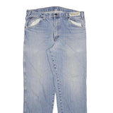 DICKIES Mens Jeans Blue Regular Straight Denim Light W34 L31 Classic Cotton