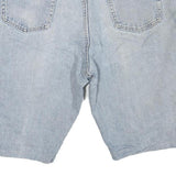 WRANGLER Mens Denim Blue Casual Shorts L W38 Cotton Blend Comfortable Fit