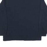 NFL Mens Blue Chicago Bears Da Defense Graphic T-Shirt XL Long Sleeve Crew Neck