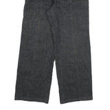 Womens Relaxed Dark Blue Denim Jeans W30 L30 Zip Button Pockets Casual