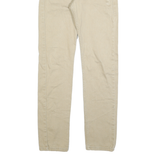 LEVI'S 510 Mens Slim Jeans Beige Denim W28 L32 Classic Cotton Zip