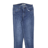 LEVI'S 720 Womens Jeans Blue Slim Skinny Denim Medium W25 L30 Stretch Casual