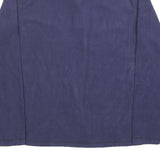 HARLEY DAVIDSON Mens Blue Pullover Plain Round Neck Basic Knit S Polyester