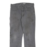 CARHARTT Mens Jeans Grey Regular Straight Denim W32 L32 Practical Workwear