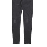LEVI'S 519 HI-BALL Mens Jeans Black Slim Skinny Denim W28 L28 Zip Cotton Blend