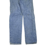 CARHARTT Mens Jeans Blue Regular Straight Denim Medium W31 L34 Durable Workwear