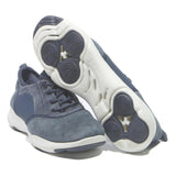 GEOX Nebula Mens Lace-Up Trainers Navy Synthetic UK 7 Comfortable Stylish