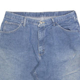 WRANGLER Mens Denim Blue Classic Fit Denim Shorts XL W38 Casual Cotton Blend