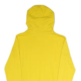 CHAMPION Mens Yellow United States Naval Academy Navy Crew Hoodie L Cotton Blend