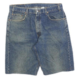 LEVI'S Mens Shorts Blue Denim Classic L W36 Cotton Blend Casual Relaxed Fit