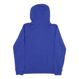 NIKE Mens Blue Hoodie XL Cotton Blend Pullover Swoosh Logo Casual Wear