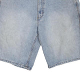 U.S. POLO ASSN Mens Denim Blue Casual Shorts XL W40 Cotton Blend Lightweight