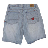 U.S. POLO ASSN Mens Denim Blue Casual Shorts XL W40 Cotton Blend Lightweight