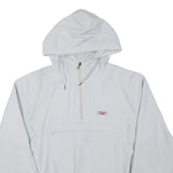 FILA Mens White Hooded Jacket 2XL Polyester Blend Zip Casual Sportswear