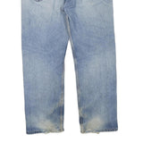 CARHARTT Mens Regular Fit Blue Denim Jeans W38 L30 Casual Workwear Zip Closure