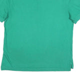 NAUTICA Mens Green Short Sleeve Plain XL Polo Shirt Cotton Blend Summer