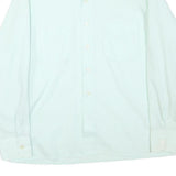 MAN-FIT Mens Light Blue Shirt L Cotton Blend Classic Collar Long Sleeve