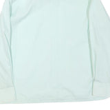 MAN-FIT Mens Light Blue Shirt L Cotton Blend Classic Collar Long Sleeve