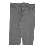 CARHARTT Womens Slim Grey Jeans Denim W34 L28 Casual Zip Cotton Blend