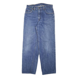 LEVI'S Mens Relaxed Blue Denim Jeans W29 L29 Classic Cotton Blend Zip
