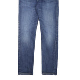 LEVI'S Mens Regular Fit Blue Denim Jeans W33 L30 Zip Classic Plain Cotton Blend