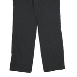 THE NORTH FACE Mens Nylon Black Regular Straight Trousers W32 L32 Outdoor Casual