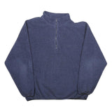 NAUTICA Mens Blue Plain Pattern Pullover Crew Neck Basic Knit 2XL Polyester