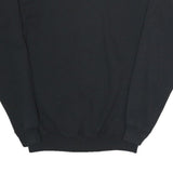 HANES Mens Black Antelope Crossing Cougars Crew Neck S Cotton Sweatshirt