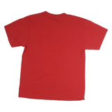 JERZEES Mens Red Illinois State University Redbirds T-Shirt L Short Sleeve Crew