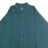 HONORS Mens Blue Button Down Shirt XL Cotton Casual Classic