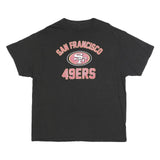 Mens Black San Francisco 49ers Graphic T-Shirt XL Short Sleeve Crew Neck
