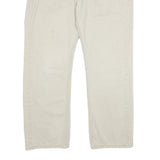 LEVI'S Mens Cotton Beige Loose Straight Trousers W36 L30 Casual Zip Fly