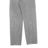 LEVI'S Mens Jeans Grey Regular Straight Denim W34 L32 Casual Button Fly