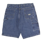 WRANGLER Mens Denim Blue Casual Shorts L W38 Comfortable Classic Fit Cotton