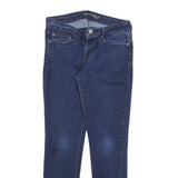 LEVI'S Womens Jeans Blue Slim Skinny Denim Medium W28 L30 Classic Style Zip