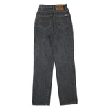 NORWISS BASIC JEANS Womens Jeans Black Regular Straight Denim Medium W22 L30