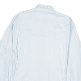 ETERNAL Mens Blue Shirt L Cotton Blend Long Sleeve Button Formal Classic Fit