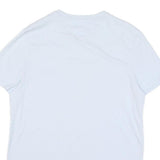 TOMMY HILFIGER Womens White XS T-Shirt Short Sleeve Crew Neck Classic Cotton