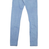 LEE Mens Slim Light Blue Denim Skinny Jeans W30 L31 Stylish Zip Closure