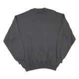 HAPPY COWS Mens Grey XL Crew Neck Cotton Blend Pullover Sweatshirt Edelweiss