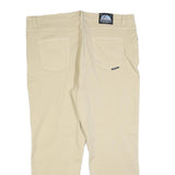 ZER BERUS Womens Jeans Beige Regular Straight Denim W40 L28 Zip Cotton Blend