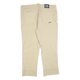 ZER BERUS Womens Jeans Beige Regular Straight Denim W40 L28 Zip Cotton Blend