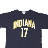 NBA Mens Blue Indiana 17 T-Shirt M Short Sleeve Crew Neck Sports Fan Top